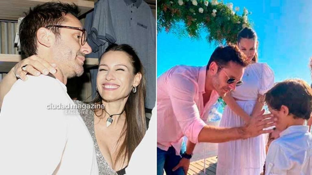 Pampita habló sobre sus fotografías en familia junto a Benjamín Vicuña