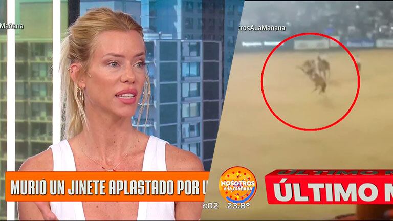 La fuerte opinión de Nicole Neumann sobre la muerte de un jinete en el festival de doma Jesús María