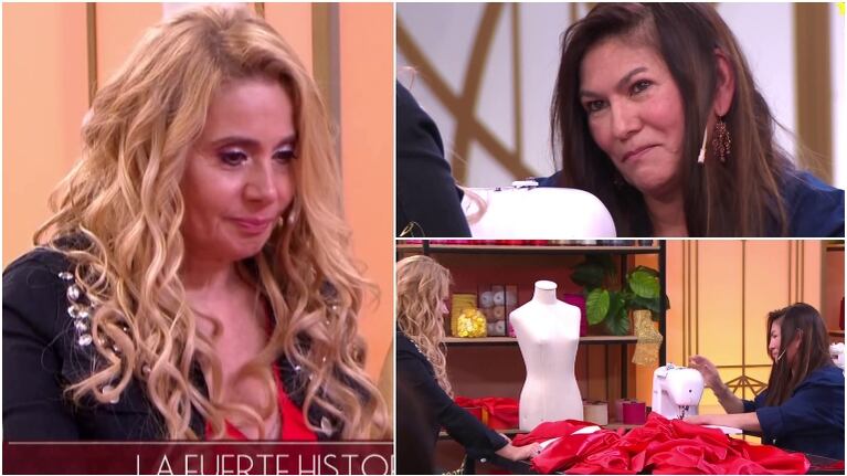 La emotiva historia de superación de Walde en Corte y confección hizo emocionar a Andrea Politti