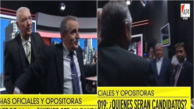 Eduardo Feinmann y Guillermo Moreno casi terminan a las piñas en el programa de Mauro Viale