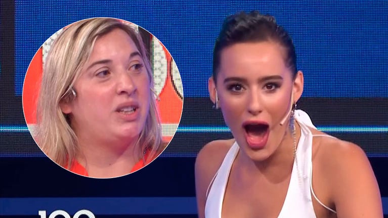 La reacción de Flor Jazmín Peña, descolocada con un comentario sin filtros sobre ella de una participante en 100 argentinos dicen