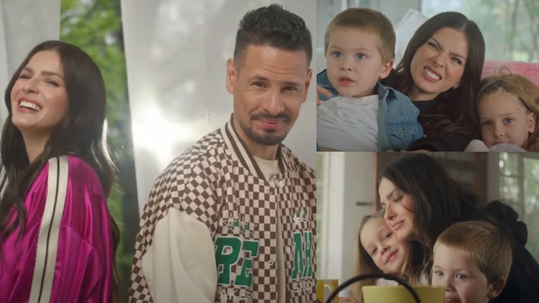 Video: China Suárez estrenó nueva canción junto a Rodrigo Tapari y dos de sus hijos, Magnolia y Amancio Vicuña