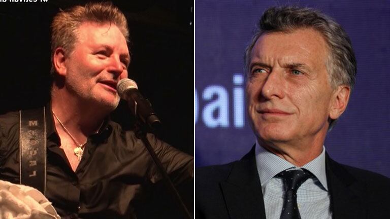 El insulto de Miguel Mateos al presidente Mauricio Macri en la TV Pública