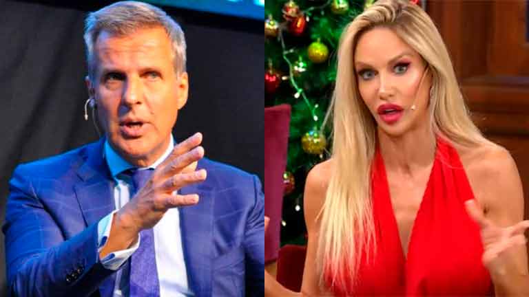 Martín Redrado mostró un chat privado con Luciana Salazar