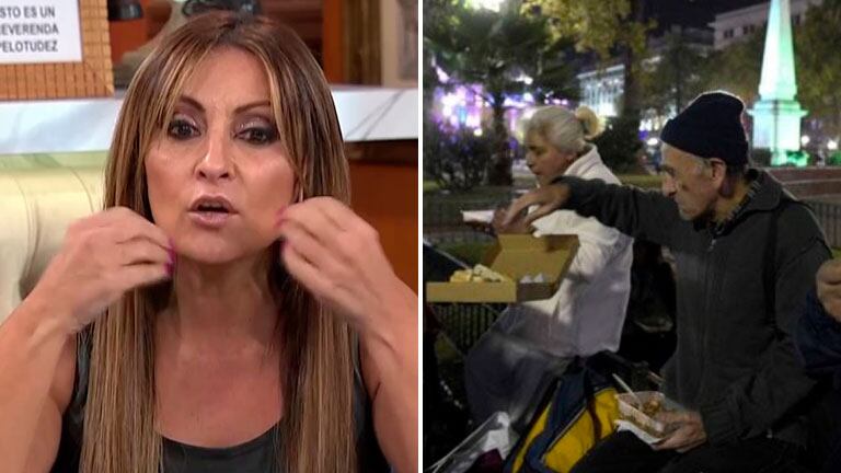 El dolor de Marcela Tauro al hablar de los ancianos que viven en situación de calle