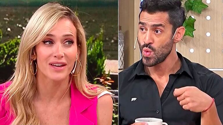 ¡Indiscreto! La incómoda reacción de Julieta Prandi tras una inesperada consulta de Tucu López