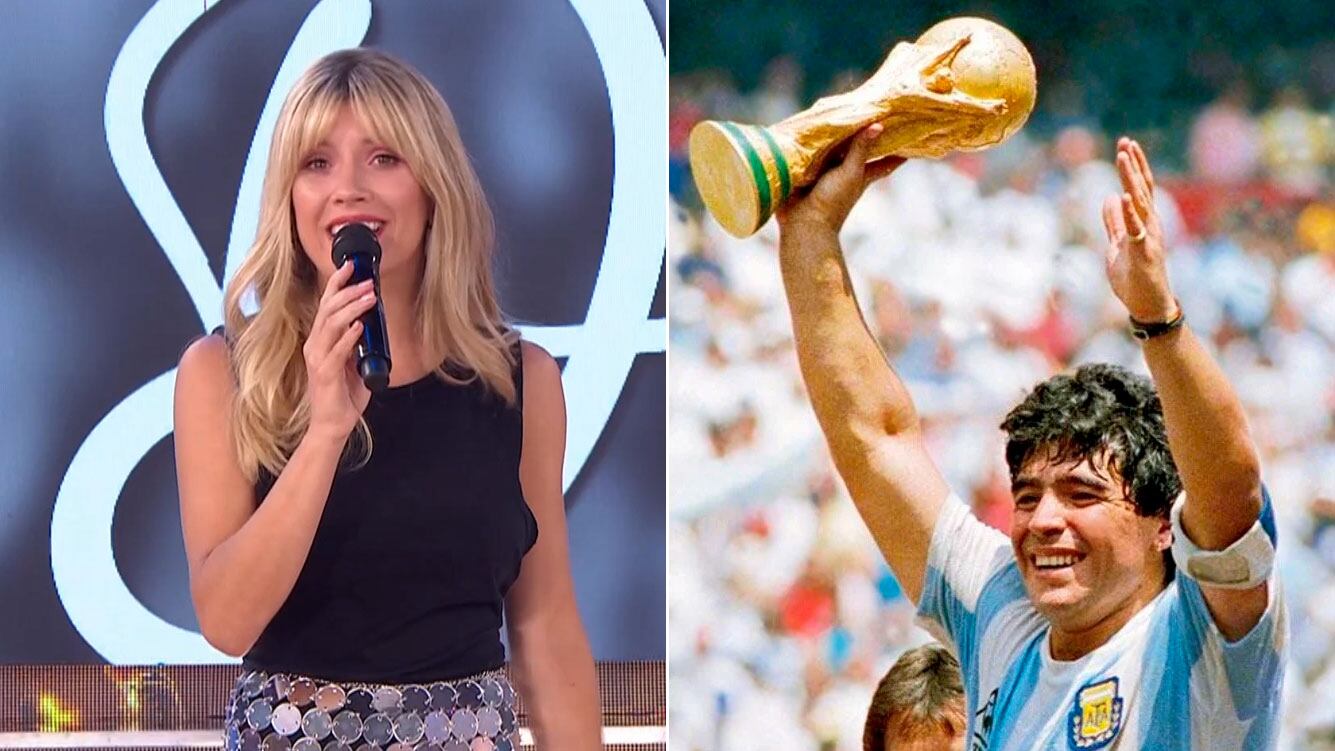 Laurita Fernández habló del fanatismo de su familia por Maradona: "Mi hermana y yo nos íbamos a llamar Diego por él"