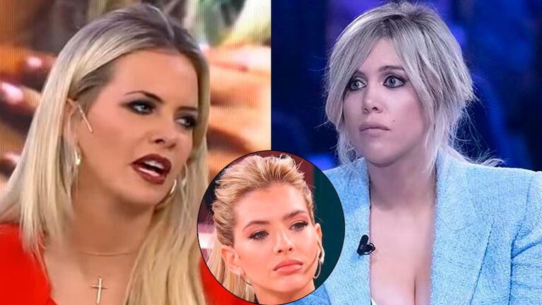 Desafiante respuesta de Alejandra Maglietti a Wanda Nara tras opinar de la polémica con China Suárez: "Yo puedo opinar de lo que se me cante"