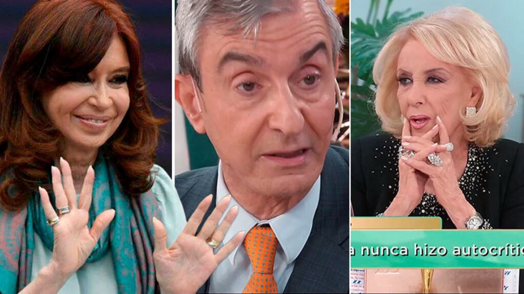 El furcio en vivo de Nelson Castro: le dijo Cristina a Mirtha Legrand