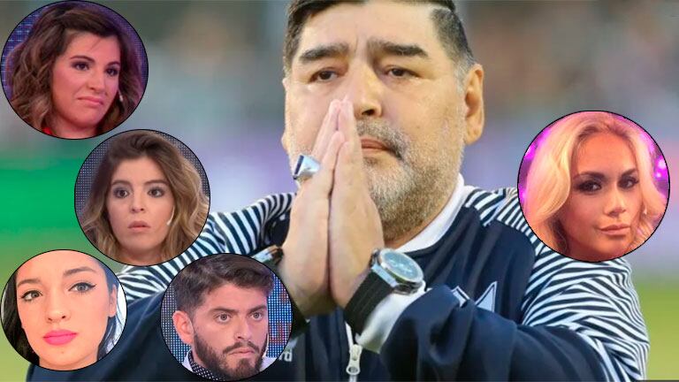 Se filtró un chat de los hijos de Diego Maradona hablando de Verónica Ojeda