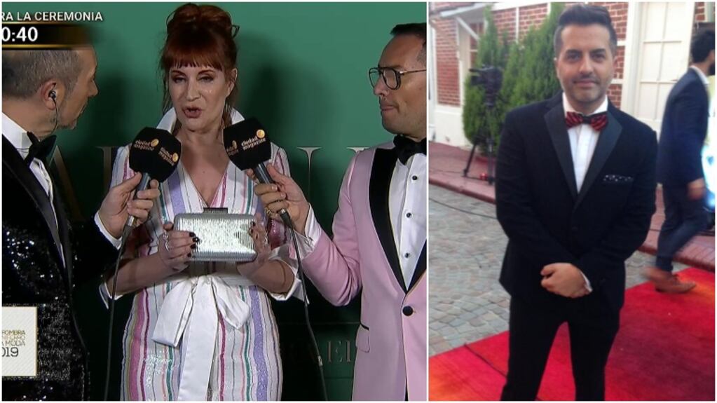 El filoso comentario de De Brito al ver el outfit de Matilda Blanco en los Martín Fierro de la Moda 2019