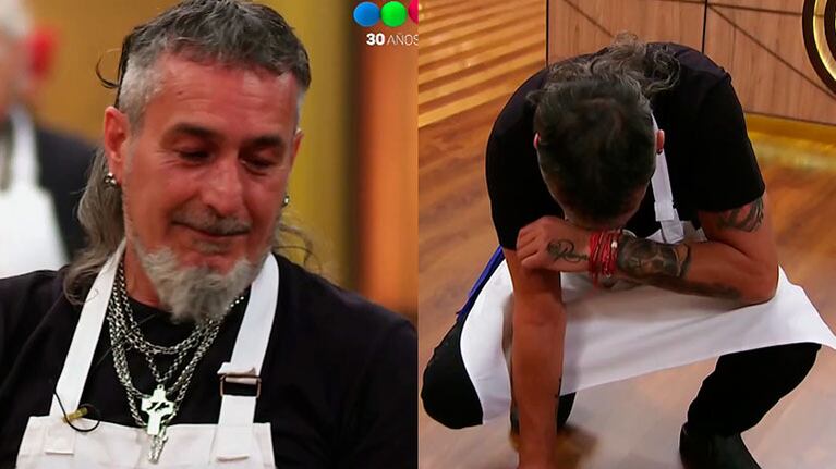 El Mono de Kapanga lloró en el primer programa de MasterChef Celebrity