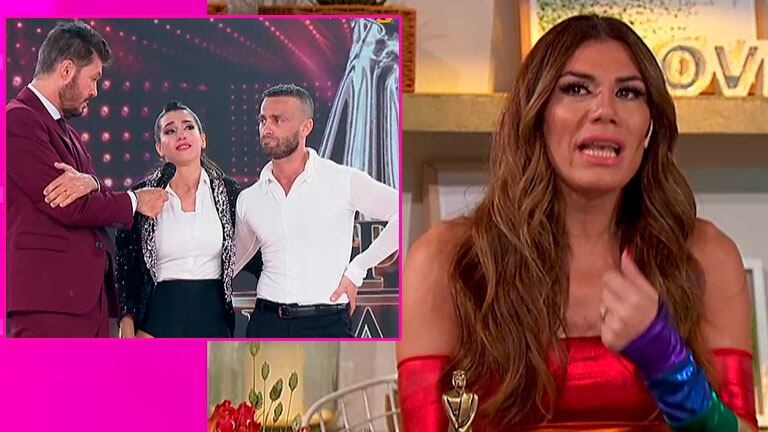 Flor de la Ve contó qué sintió al ver a Cinthia Fernández y Martín Baclini hablando de su separación en el Súper Bailando
