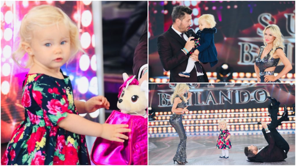 Luciana Salazar regresó a ShowMatch con su hija Matilda en brazos