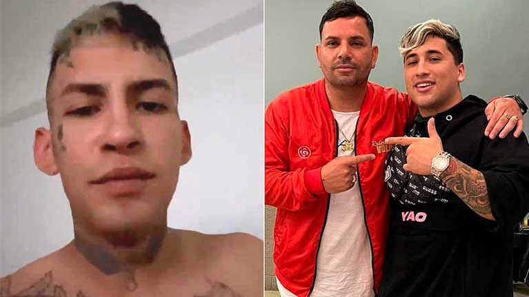 L-Gante grabó un descargo después de su escandaloso video con el mánager de Yao Cabrera