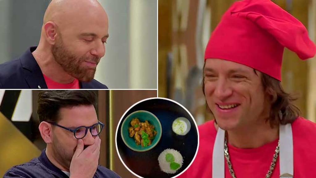 Joaquín Levinton hizo reír a todos con su ingenio en MasterChef Celebrity 3