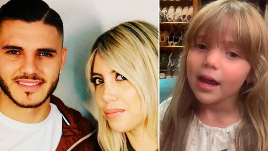 ¡Es un amor! La hija de Wanda Nara, tras el positivo de Icardi, le pide a la gente que se cuide del coronavirus