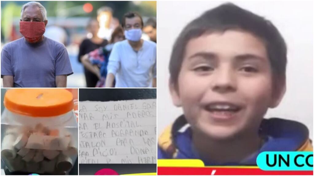 La entrevista de Maju Lozano a Daniel, el nene de 8 años que donó sus ahorros para enfrentar al coronavirus