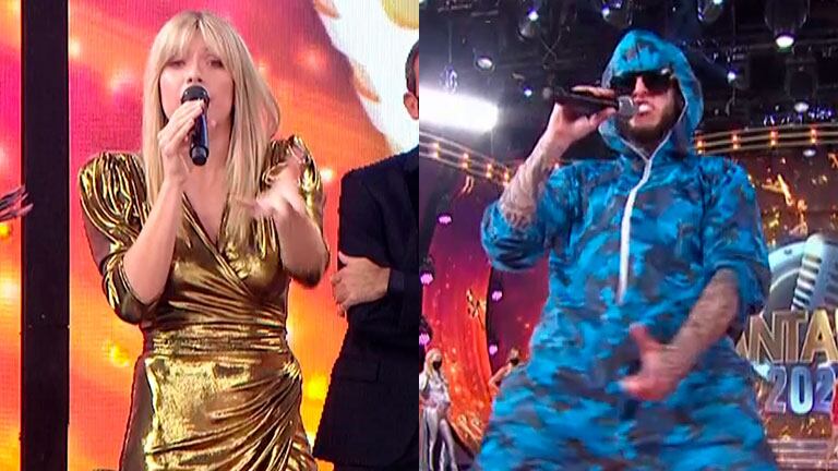 Laurita Fernández y un pedido en vivo a Alex Caniggia: "¡Comportate!"
