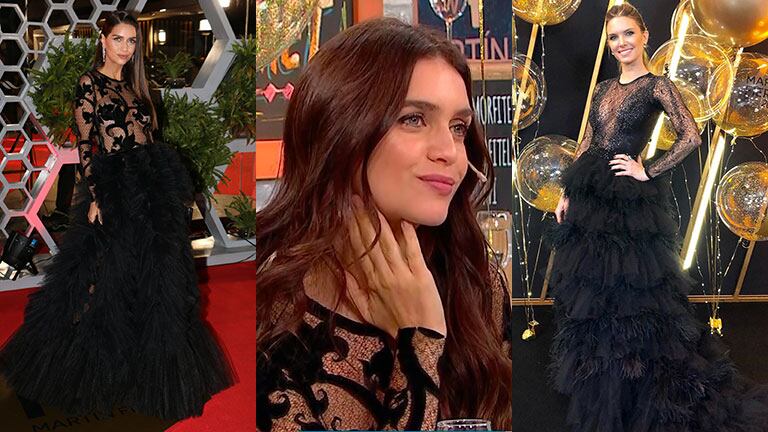 Zaira Nara habló de su look súper similar al de Sofía Zámolo en los Martín Fierro 2019