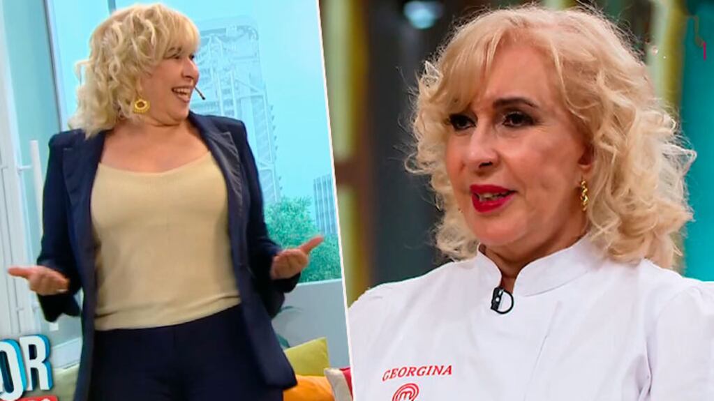 Georgina Barbarossa contó cuántos kilos aumentó en su paso por MasterChef Celebrity