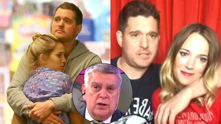 Luis Ventura contó el temor de Luisana Lopilato por la polémica de sus lives con Michael Bublé