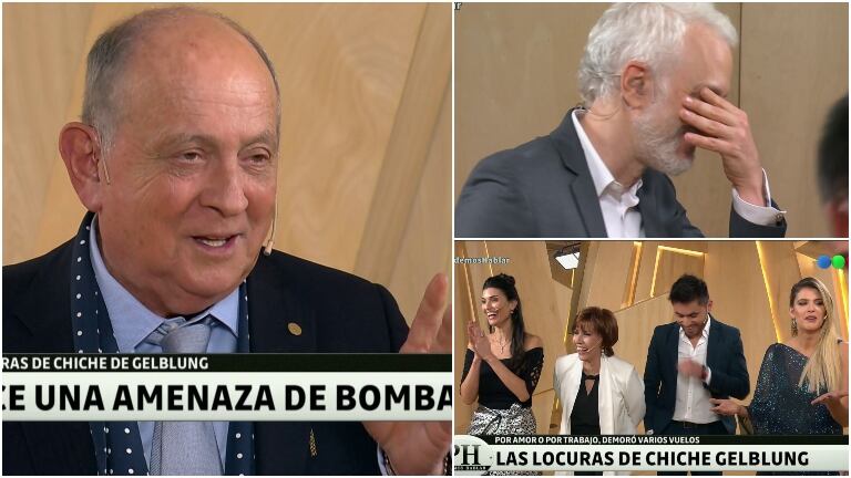 Chiche Gelblung reveló en PH Podemos hablar que hizo dos amenazas de bomba