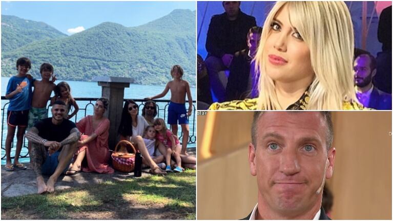 Wanda Nara mostró su día en familia tras la aparición de Maxi López en TV