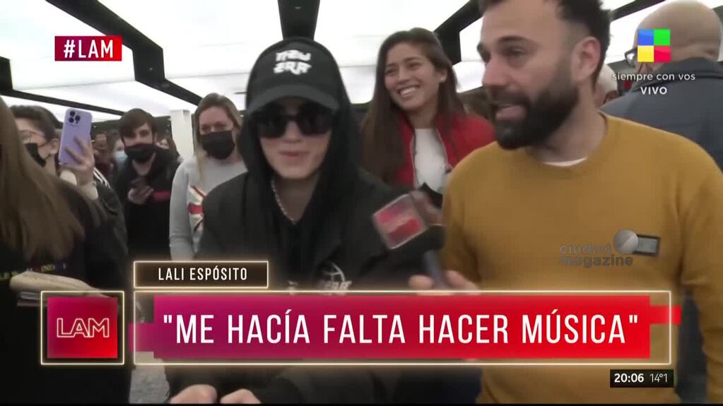 La picante reacción de Lali Espósito al hablar de Tini Stoessel y Rodrigo de Paul