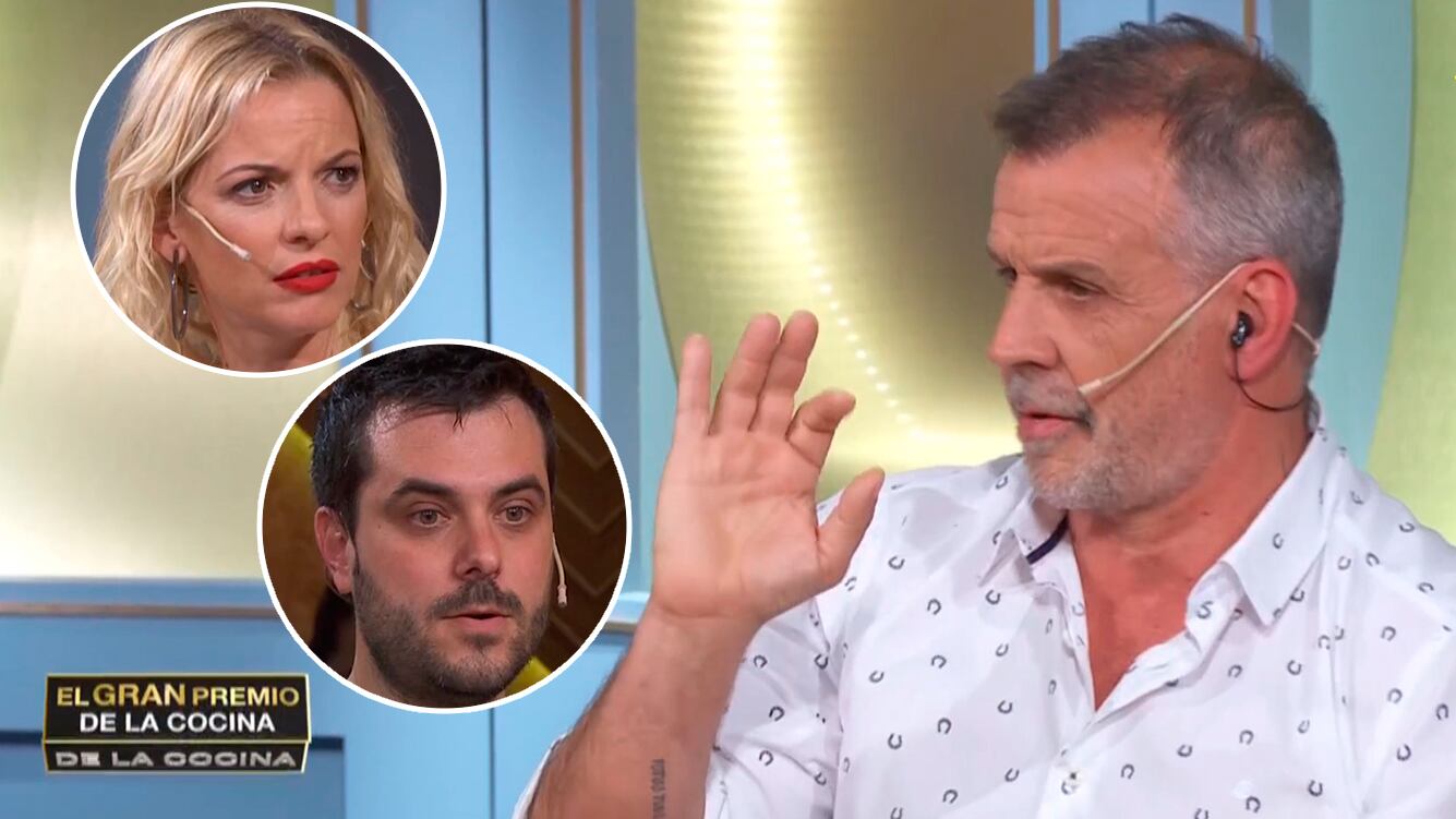 Christian Petersen durísimo con un participante de El Gran Premio de la Cocina: "Esto es un papelón"