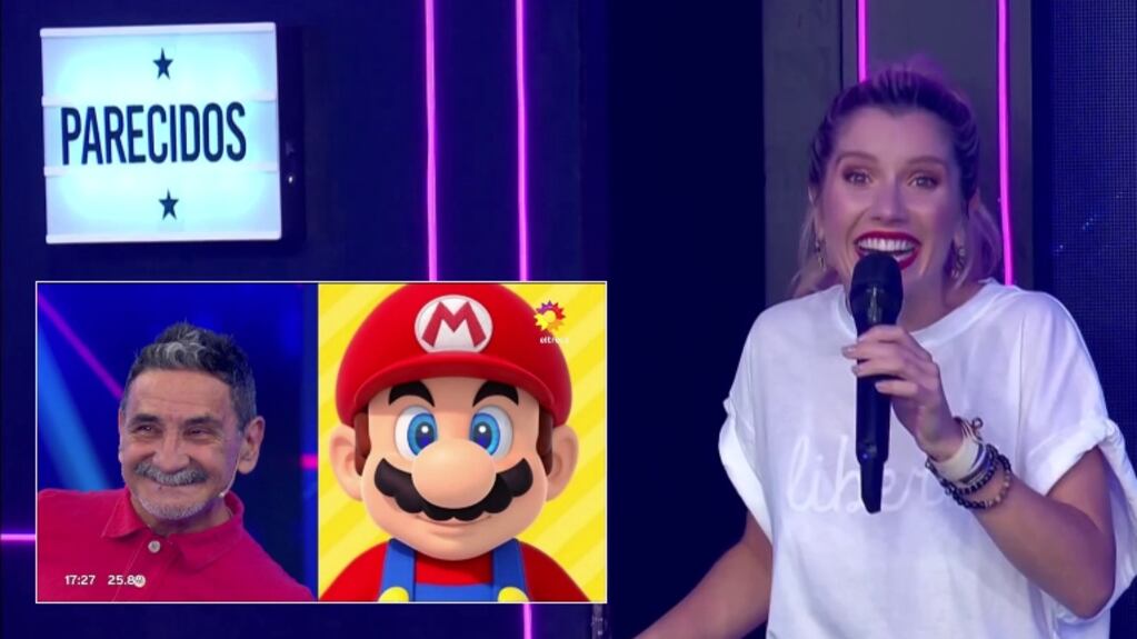 Fue a Bienvenidos a bordo por el parecido con Mario Bros y le dijeron que era Don Ramón o Piñón Fijo sin maquillar