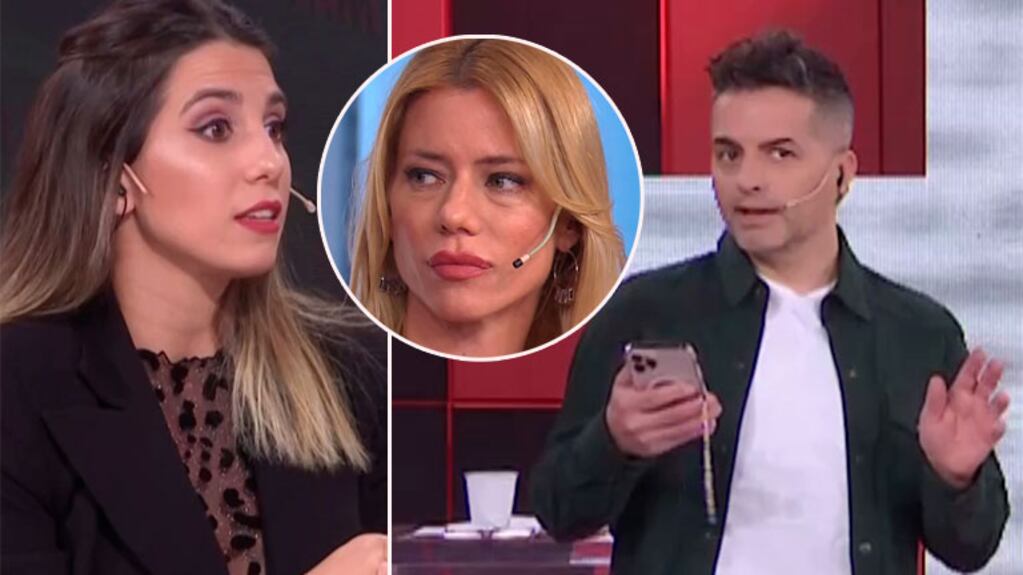 Ángel de Brito leyó al aire un mensaje de Nicole Neumann para Cinthia Fernández