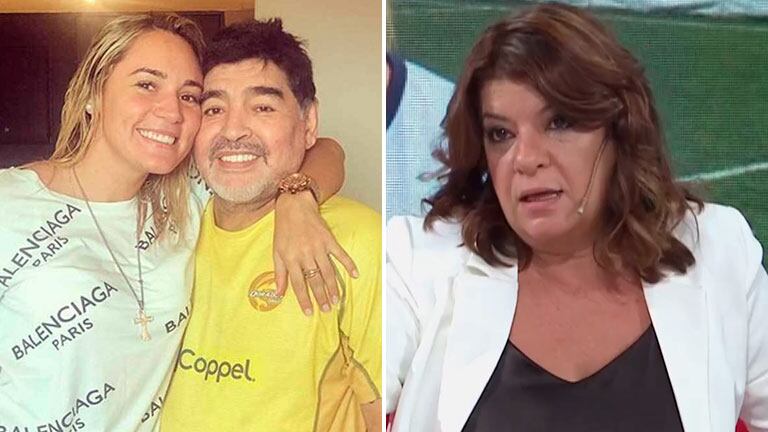 Explosiva acusación de Andrea Taboada: "Rocío Oliva le ponía más dosis de clonazepam a Diego Maradona para irse a bailar"