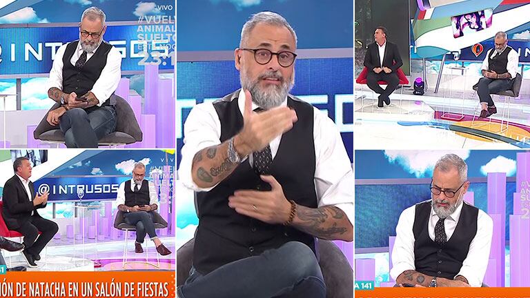 Jorge Rial dejó en vivo el estudio de Intrusos durante 16 minutos: "Tuve que contestar un llamado personal"