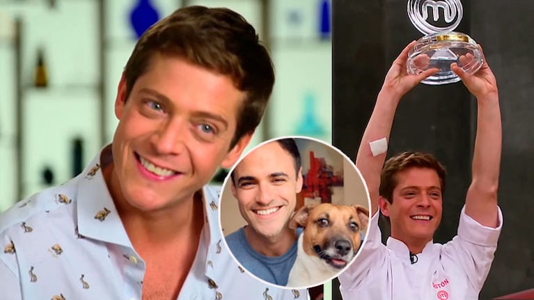 La romántica dedicatoria de Gastón Dalmau a su novio tras ganar MasterChef Celebrity