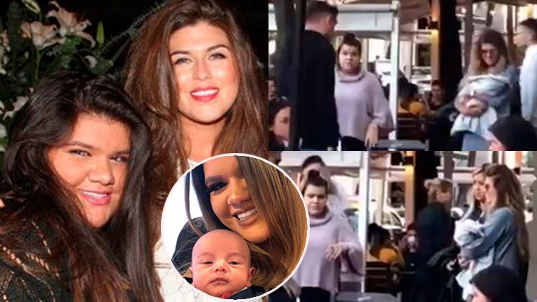 Loly Antoniale conoció a Francesco, el hijo de More Rial y Facundo Ambrosioni