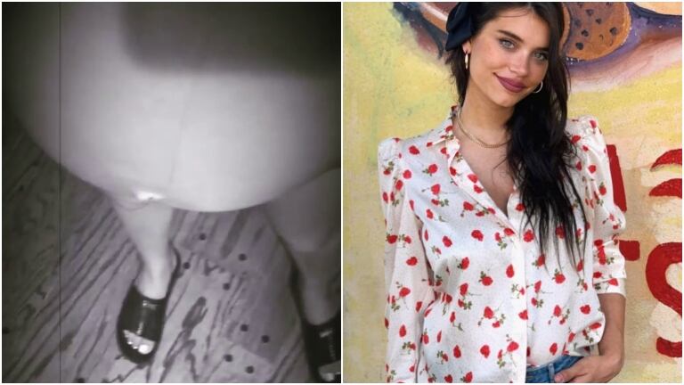 Eva de Dominici lució su pancita en un tierno video