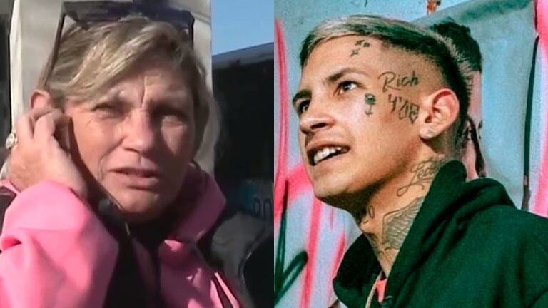 La mamá de L-Gante contó cómo está su hijo, detenido hace 6 días