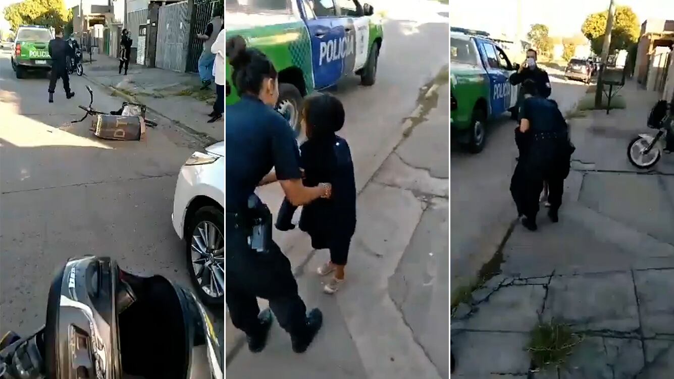 El momento en que la Policía encontró a Maia en Luján
