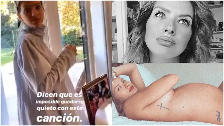 La China Suárez enterneció a sus seguidores con un video bailando tras confirmar su embarazo