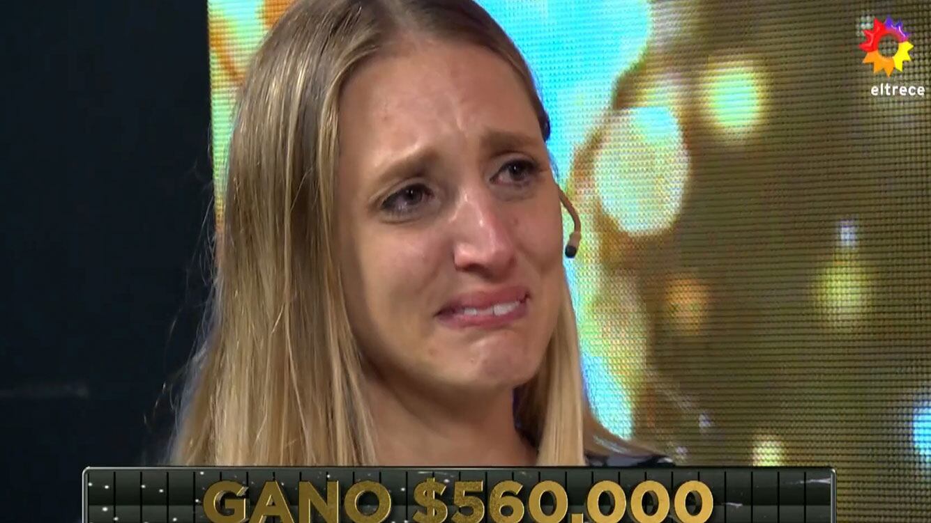 ¡Pura emoción! Una instrumentadora quirúrgica se ganó 560 mil pesos en Bienvenidos a bordo