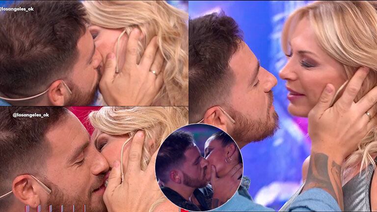 El beso de Yanina Latorre y Fede Bal en Los Ángeles de la Mañana