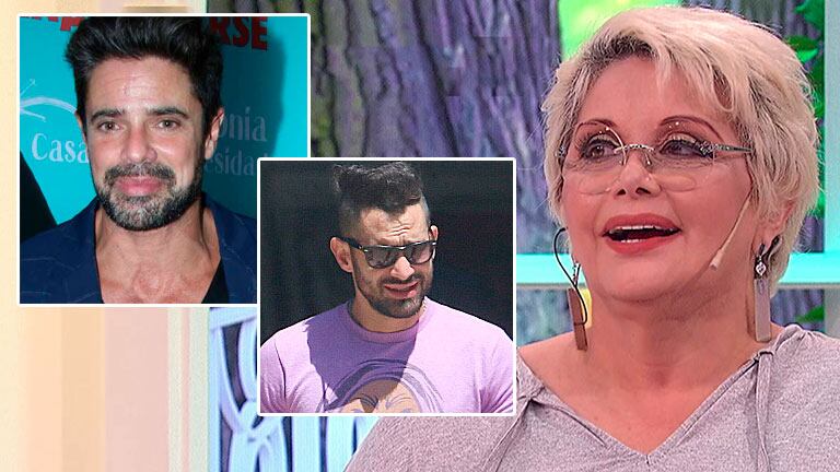 ¡No dudó! Carmen Barbieri se la jugó y eligió entre Luciano Castro y Tucu López