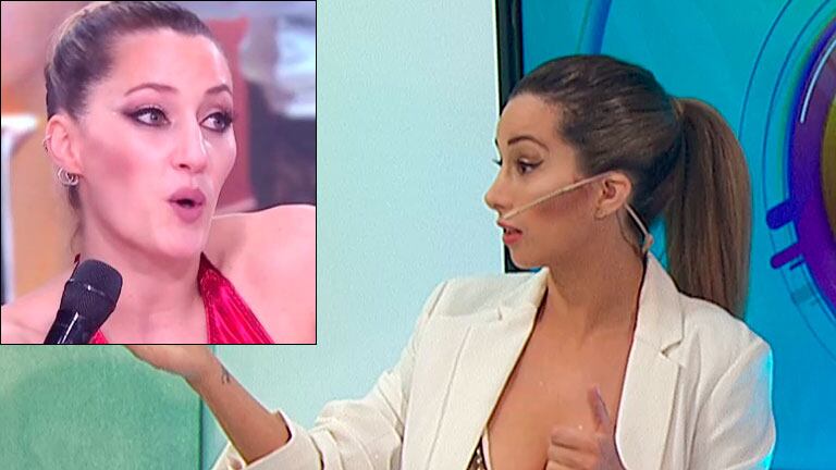 Estefanía Berardi recordó el mal momento que vivió con Mica Viciconte en Combate