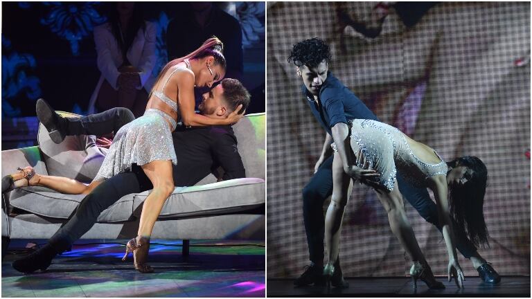 Las sensuales bachatas de Lourdes Sánchez-Fede Bal y Silvina Escudero con su bailarín en el Súper Bailando
