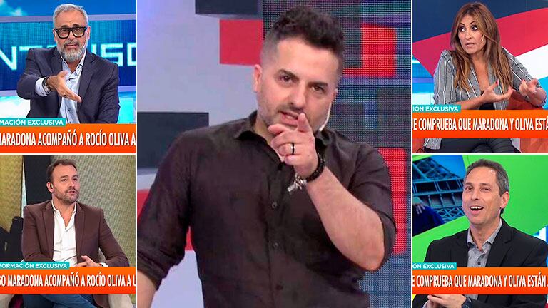 Incómodo momento en Intrusos: no quisieron nombrar a Ángel de Brito y Marcela Tauro les salió al cruce