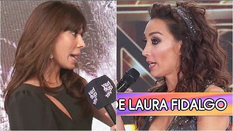 Laura Fidalgo, filosísima con Mora Godoy tras su cruce en el Súper Bailando 