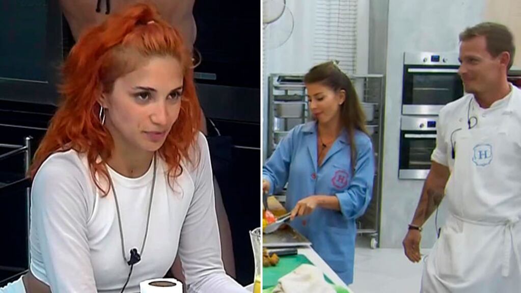 Melody Luz y Majo Martino, enfrentadas por el ayudante de cocina de El hotel de los famosos