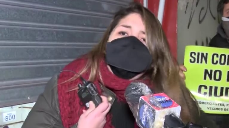 Furioso reclamo en vivo de una comerciante por la crisis económica: "¡Queremos sobrevivir!"