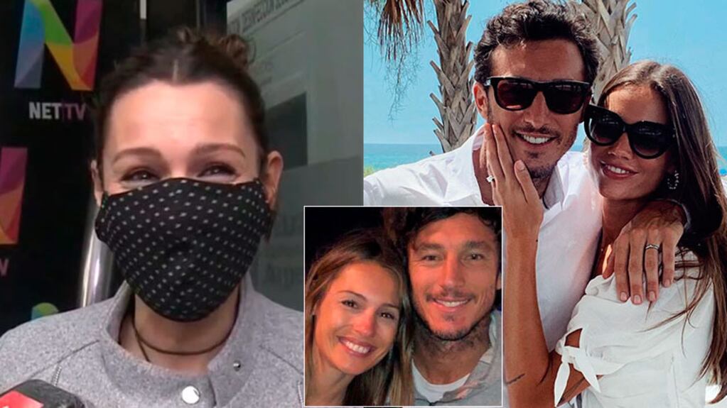 Pampita habló del casamiento de Pico Mónaco con Diana Arnopoulos